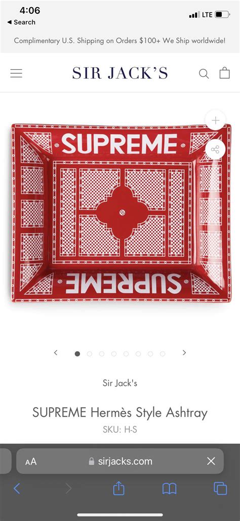 [FS] Supreme Hermes Tray : r/DecorReps 